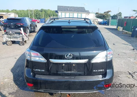2010 Lexus Rx 350 z USA, uszkodzony, nr VIN 2T2BK1BA0AC027474